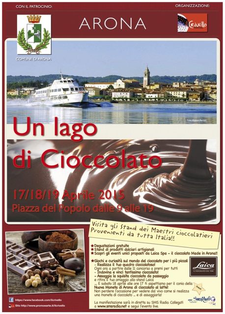 Un lago di cioccolato